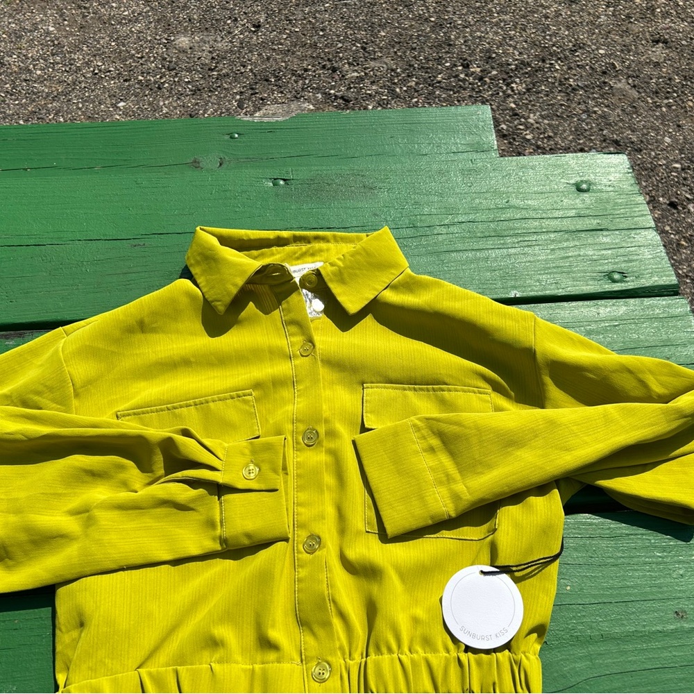 Lime Green Women's Crop Top